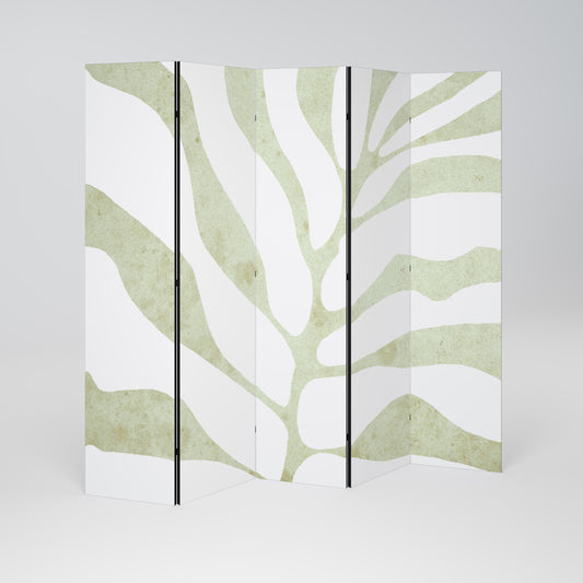 BOTANICAL SPARK Biombo de 5 Painéis