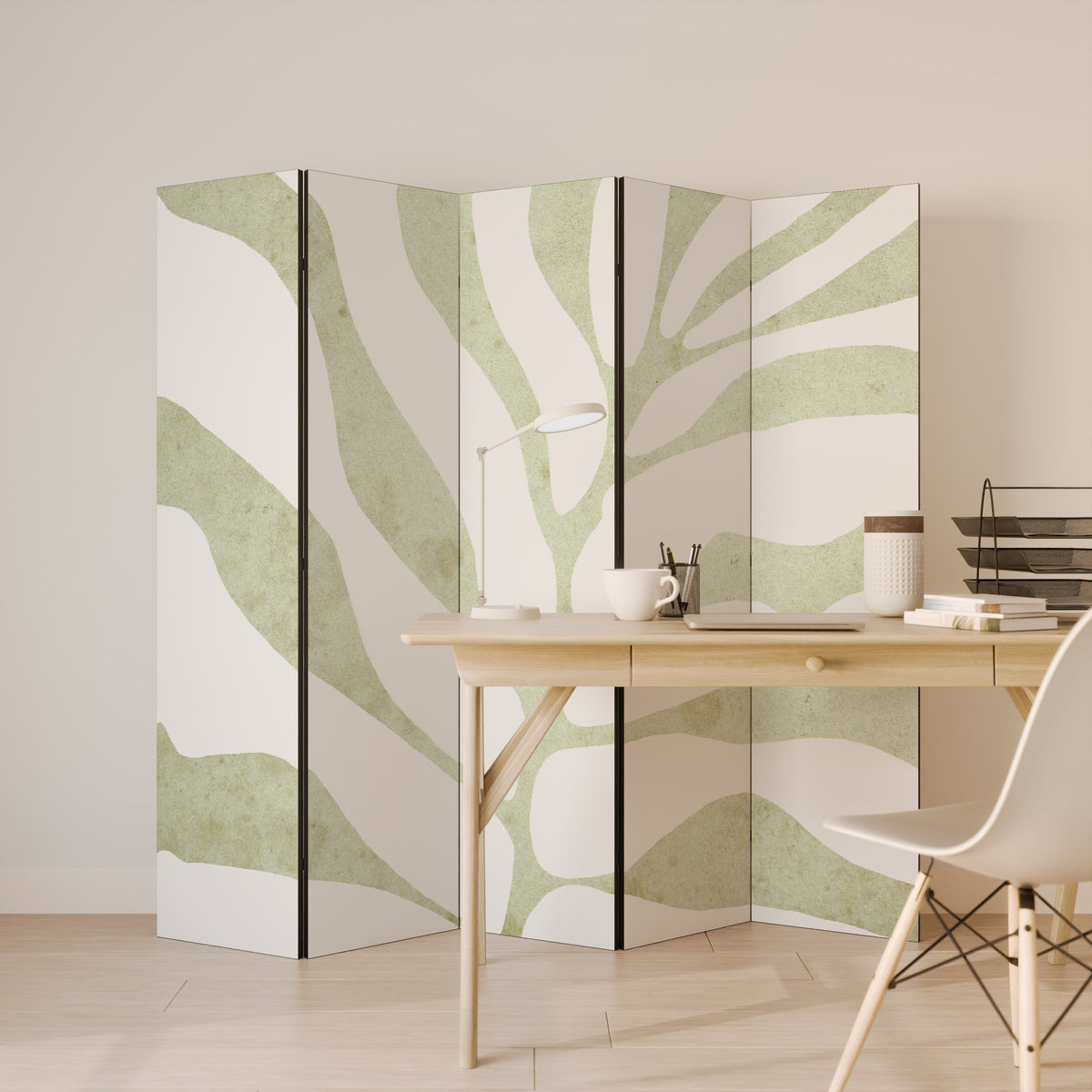 BOTANICAL SPARK Biombo de 5 Painéis