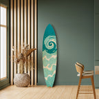AQUA HELIX Painel Decorativo Prancha de Surf