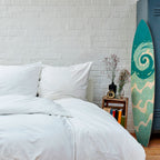 AQUA HELIX Painel Decorativo Prancha de Surf