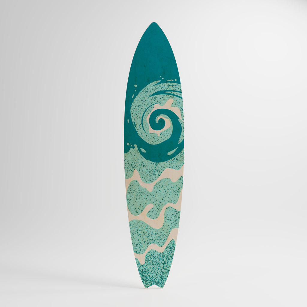 AQUA HELIX Painel Decorativo Prancha de Surf