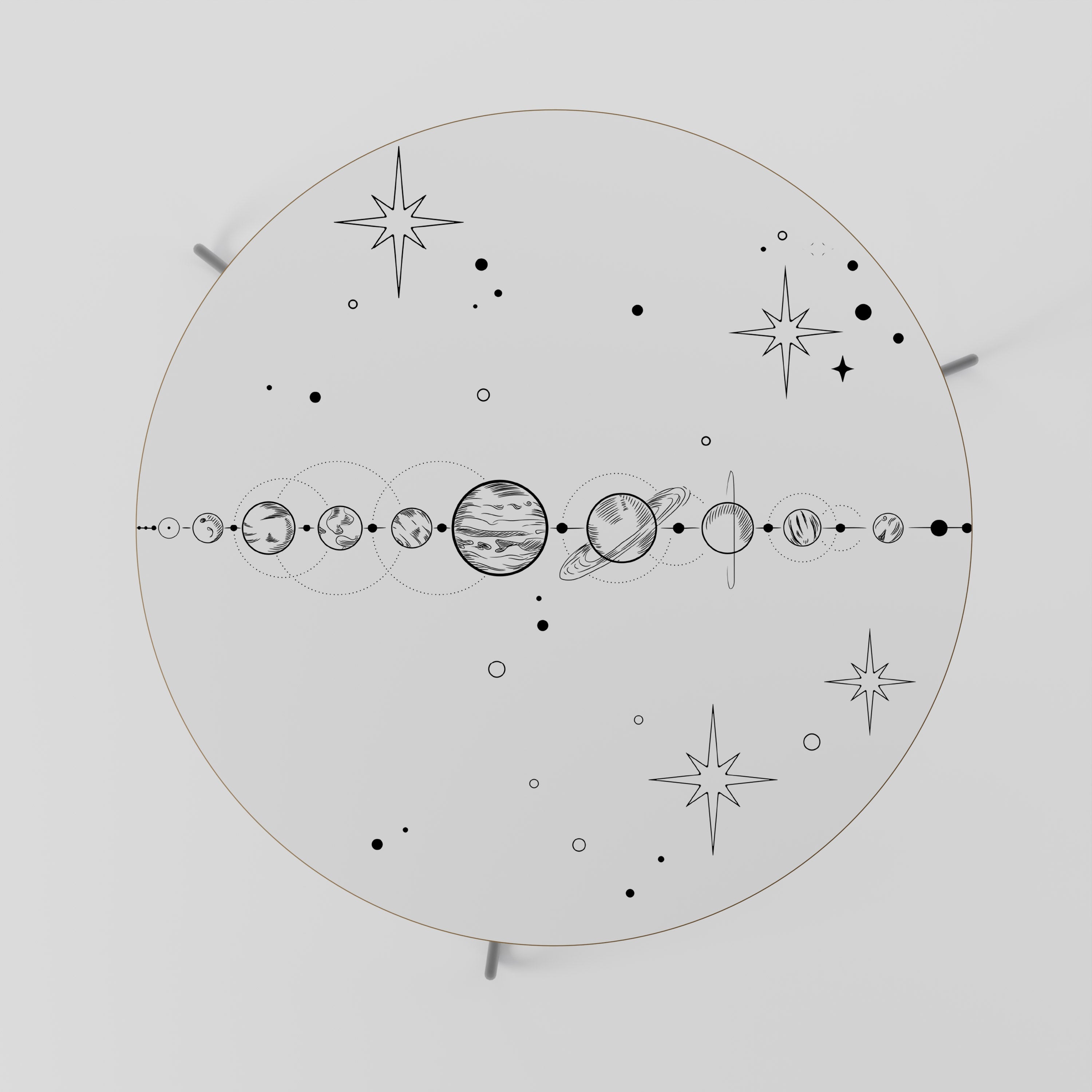 GALAXY OUTLINE Mesa de Centro 69