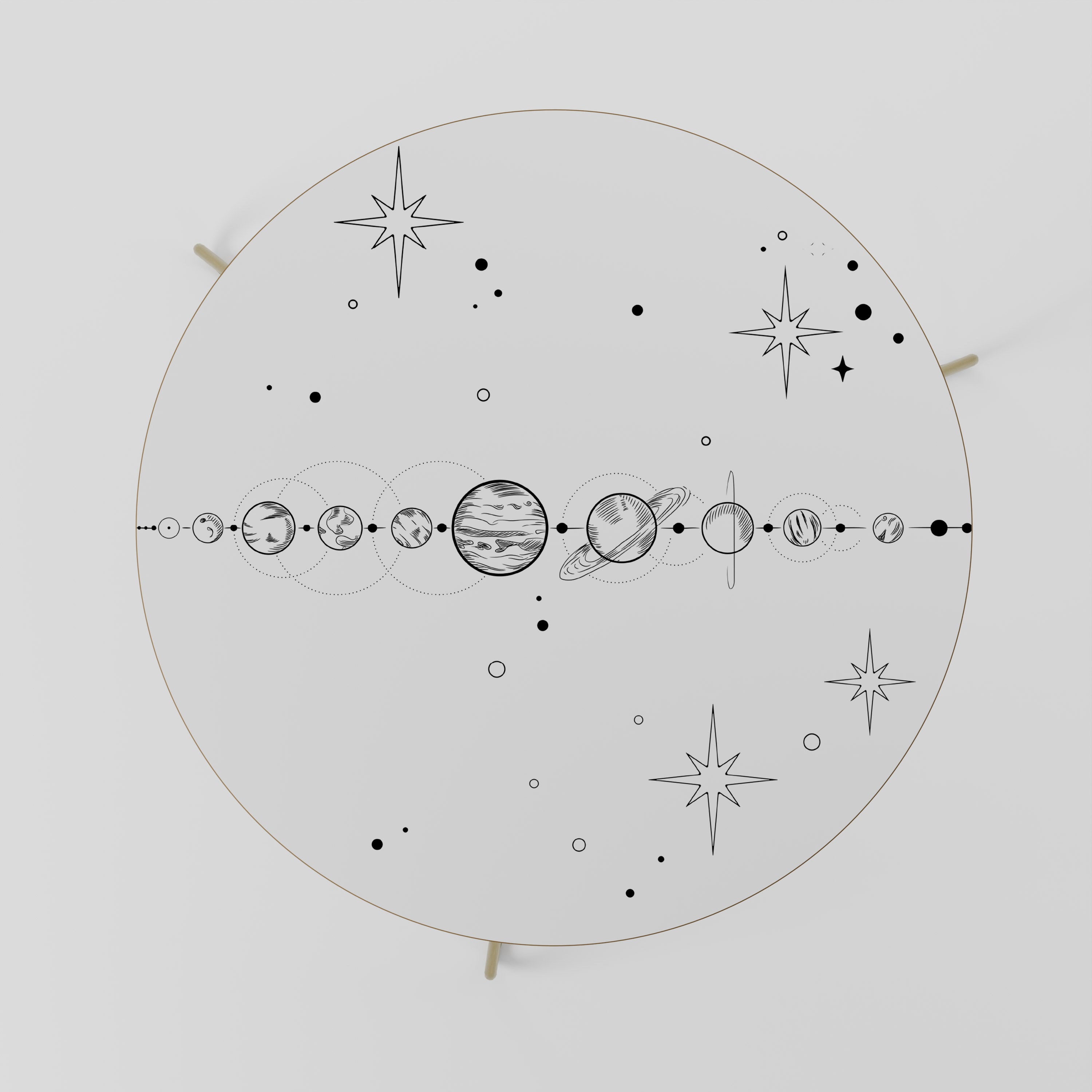 GALAXY OUTLINE Mesa de Centro 69