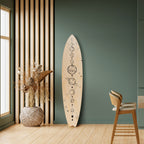 GALAXY OUTLINE Painel Decorativo Prancha de Surf