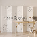 GALAXY OUTLINE Decorative 6-Panel Room Divider