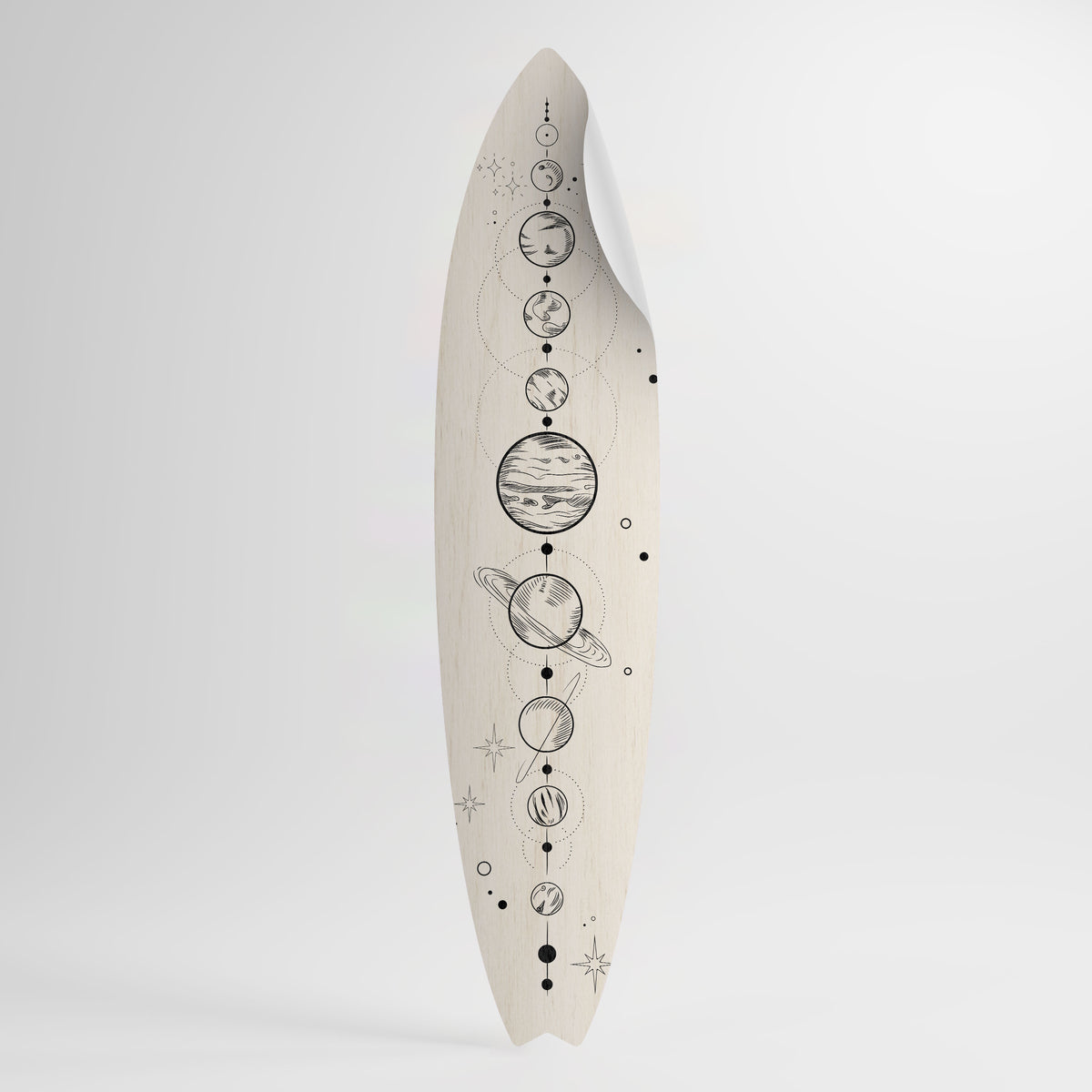 GALAXY OUTLINE Autocolante Prancha de Surf