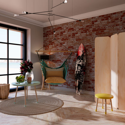 ARTIST ON THE EDGE Painel Decorativo Prancha de Surf