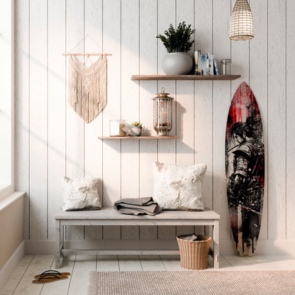ARTIST ON THE EDGE Painel Decorativo Prancha de Surf