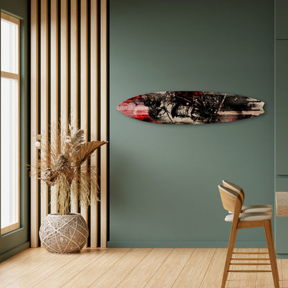 ARTIST ON THE EDGE Painel Decorativo Prancha de Surf