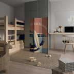 HELLO SUMMER Biombo Decorativo de 3 Painéis