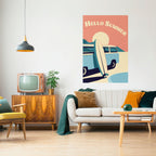 HELLO SUMMER Poster Vertical Autocolante