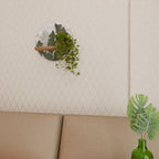 LEAF ECHO Prateleira Redonda Decorativa em Efeito Carvalho