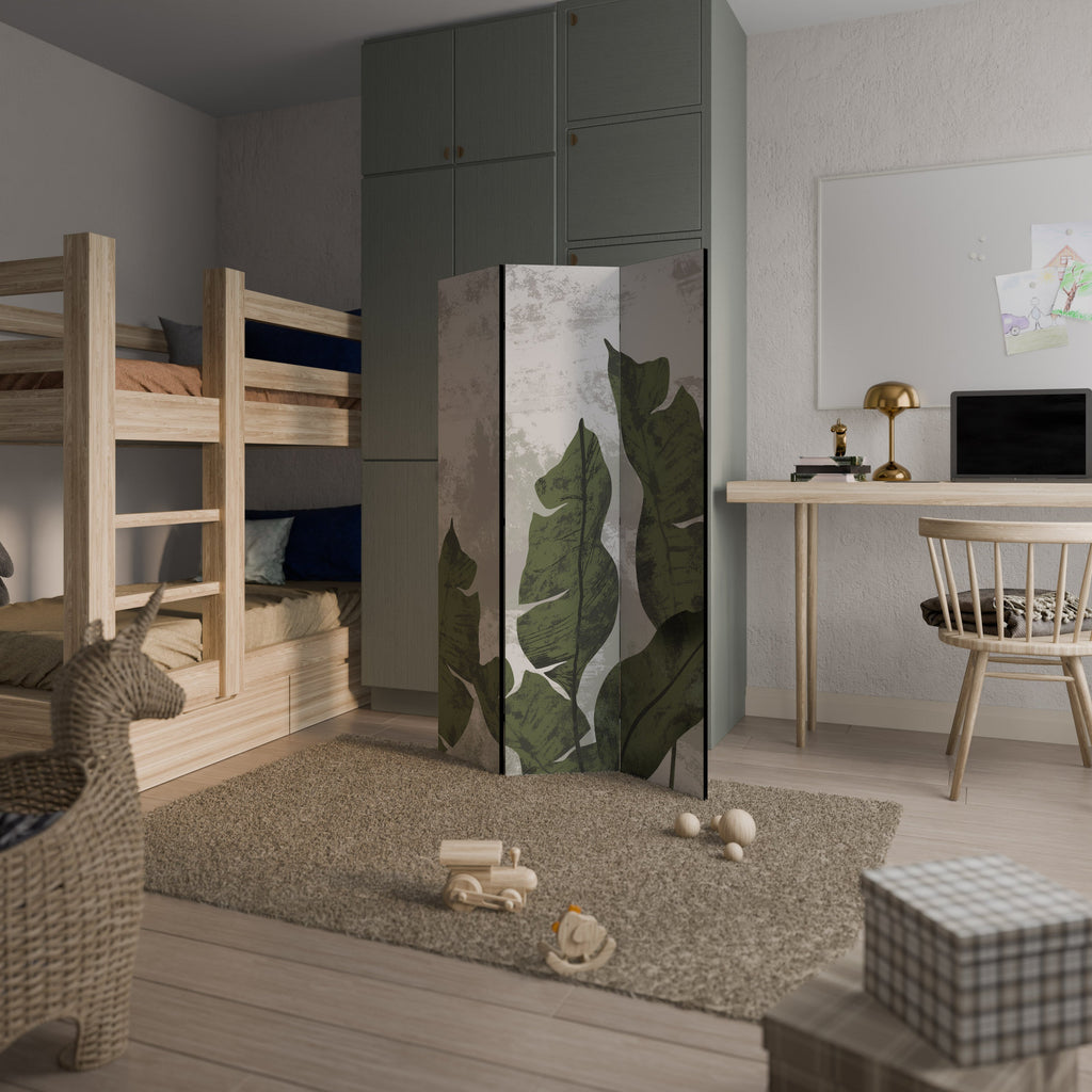 LEAF ECHO Biombo Decorativo de 3 Painéis