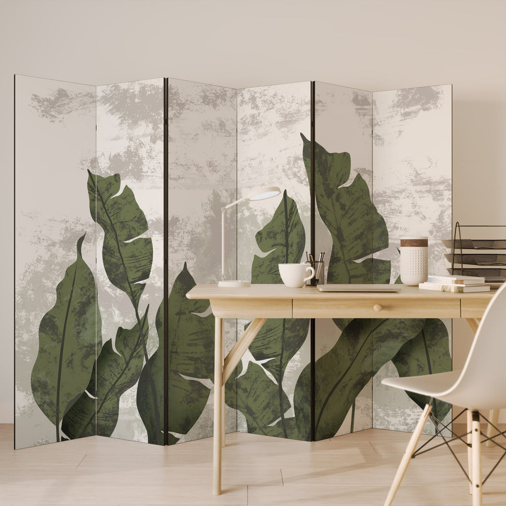 LEAF ECHO Decorative 6-Panel Room Divider