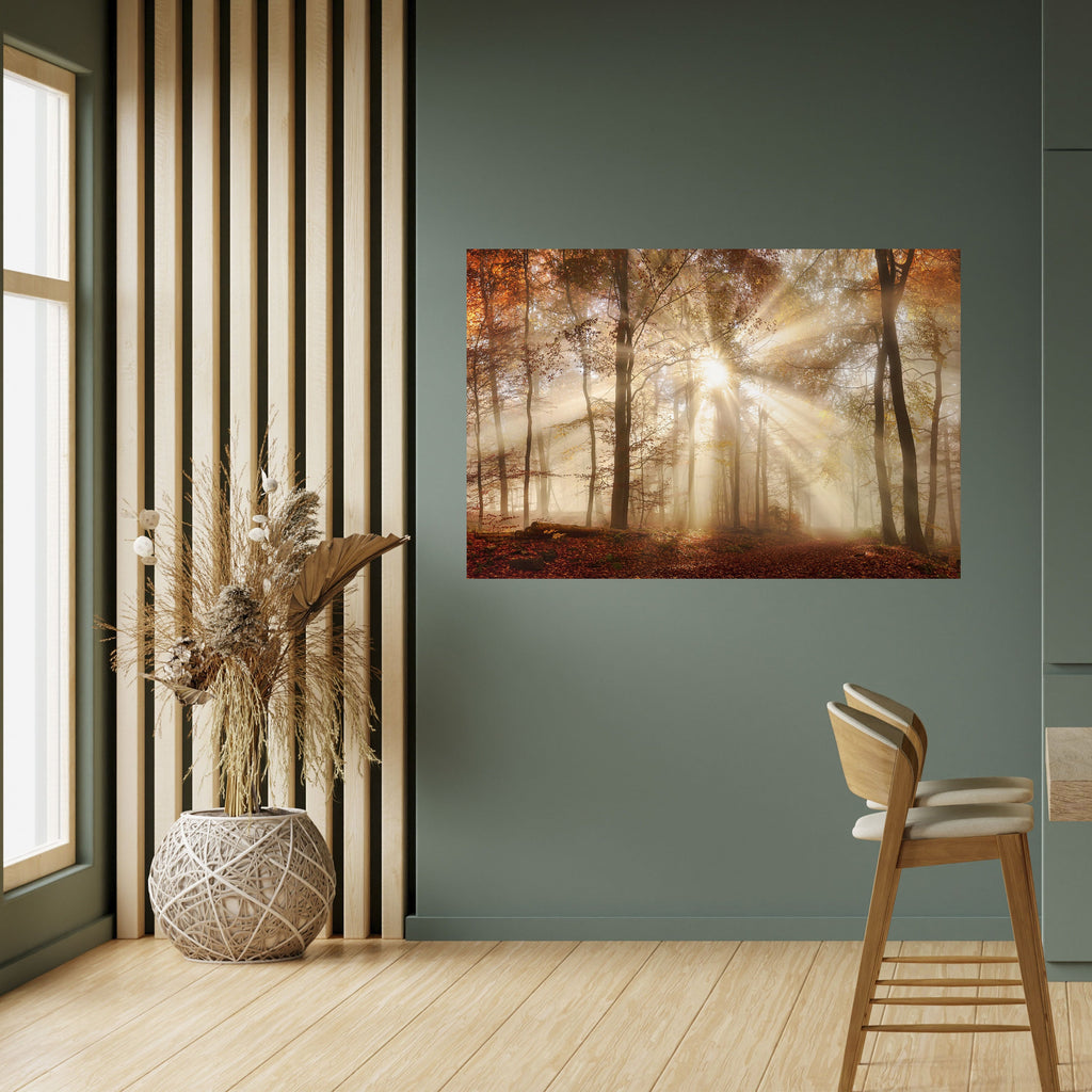 WHISPERS OF AUTUMN Peel and Stick Horizontal Poster