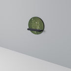 DANDELION HOLD Prateleira Redonda Decorativa em Acabamento Preto