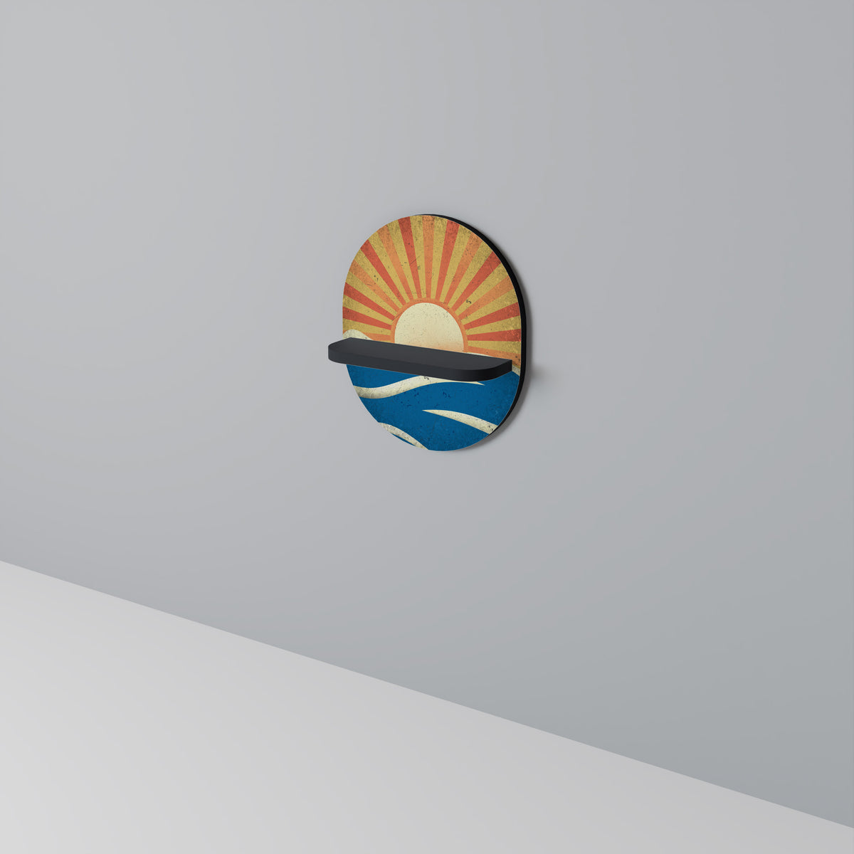 SUNNY SLIDE Art Shelf