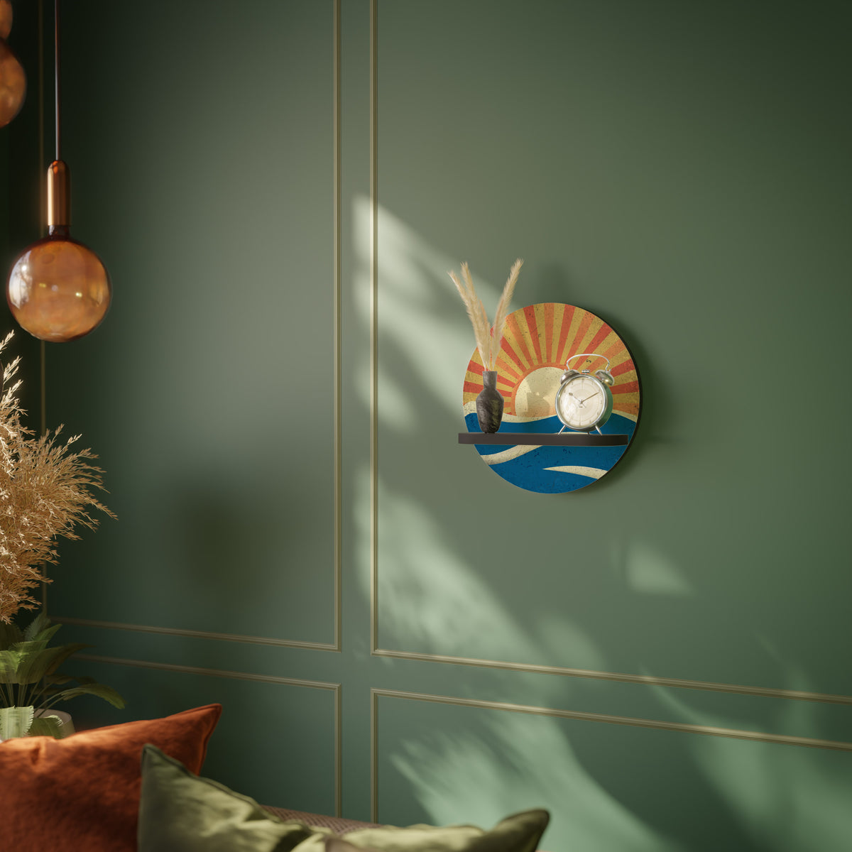 SUNNY SLIDE Prateleira Artística