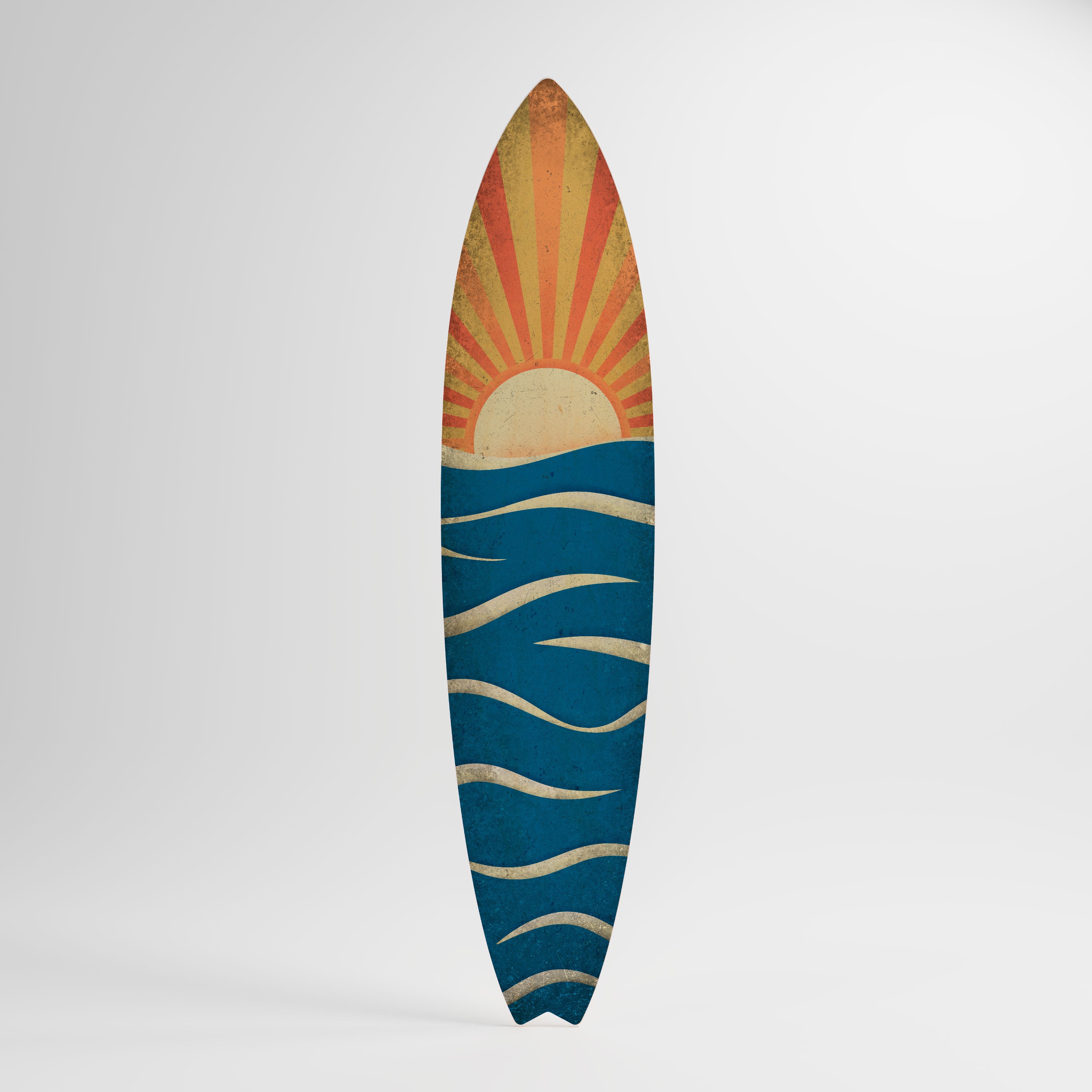 SUNNY SLIDE Painel Decorativo Prancha de Surf