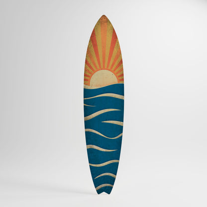 SUNNY SLIDE Painel Decorativo Prancha de Surf