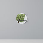 WILDERNESS DASH Prateleira Redonda Decorativa em Acabamento Preto