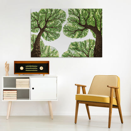 WILDERNESS DASH Horizontal Canvas Print