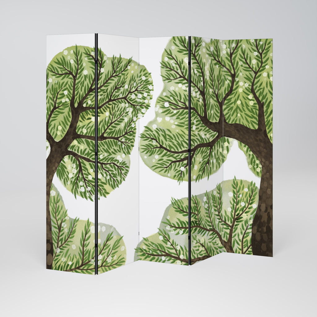 WILDERNESS DASH Decorative 5-Panel Room Divider