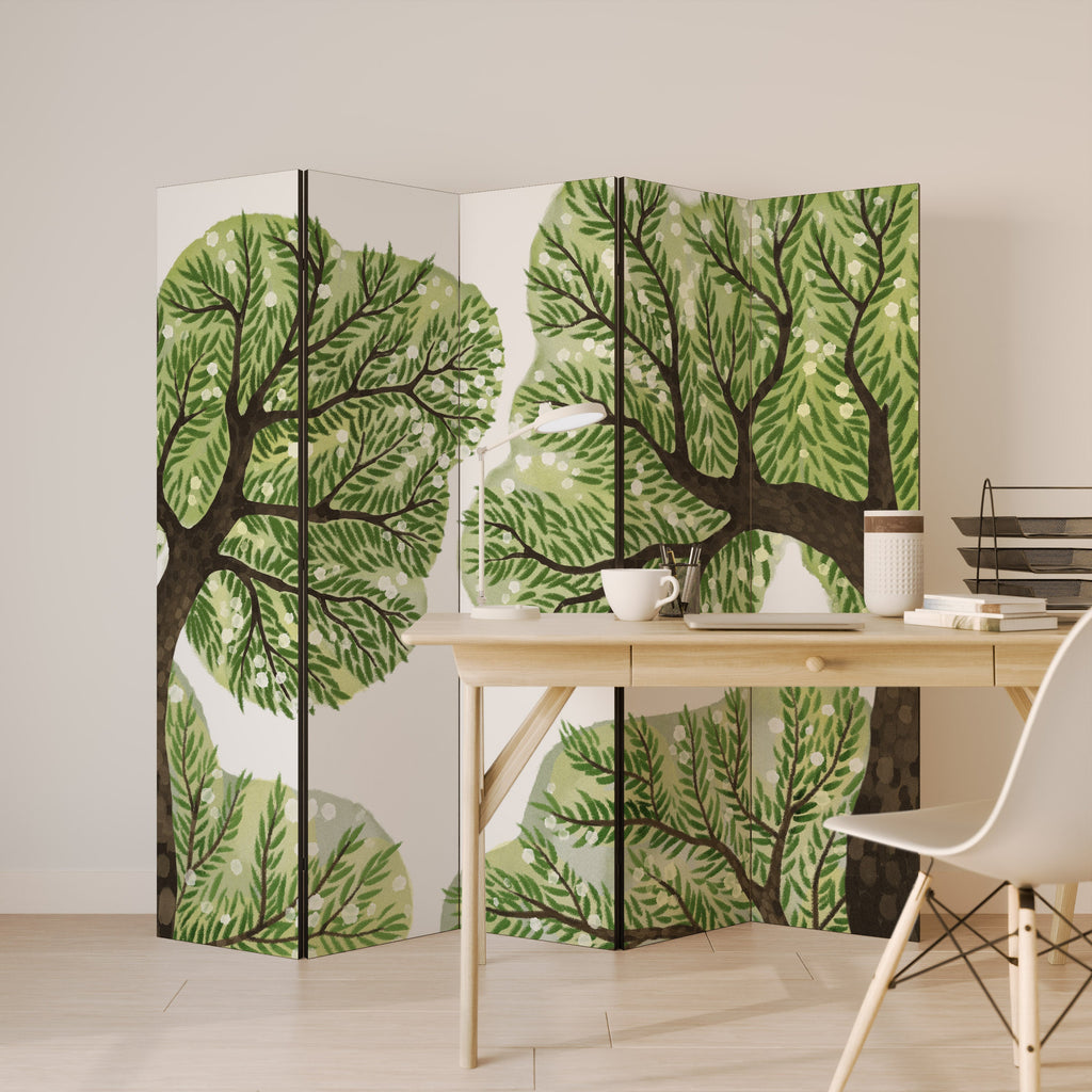 WILDERNESS DASH Decorative 5-Panel Room Divider
