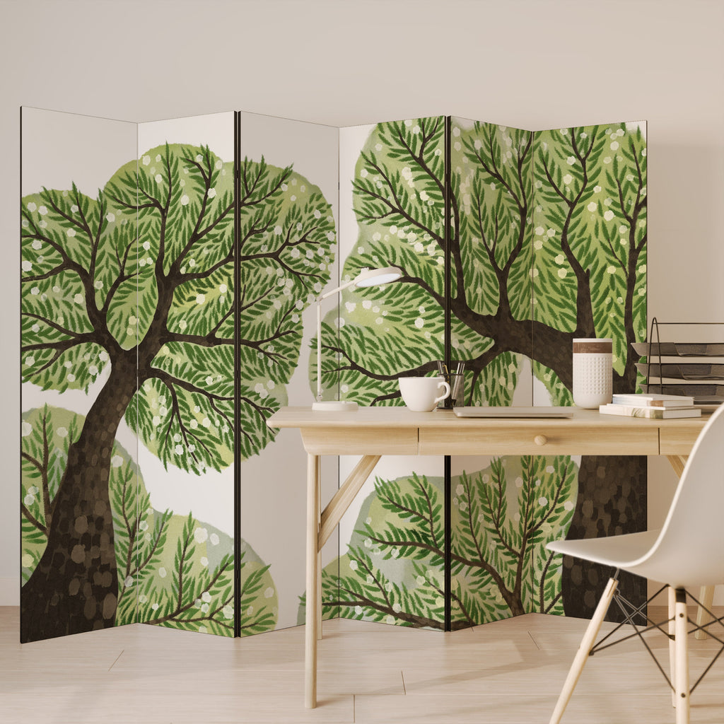 WILDERNESS DASH Decorative 6-Panel Room Divider