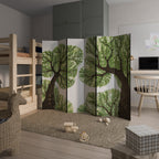WILDERNESS DASH Decorative 6-Panel Room Divider