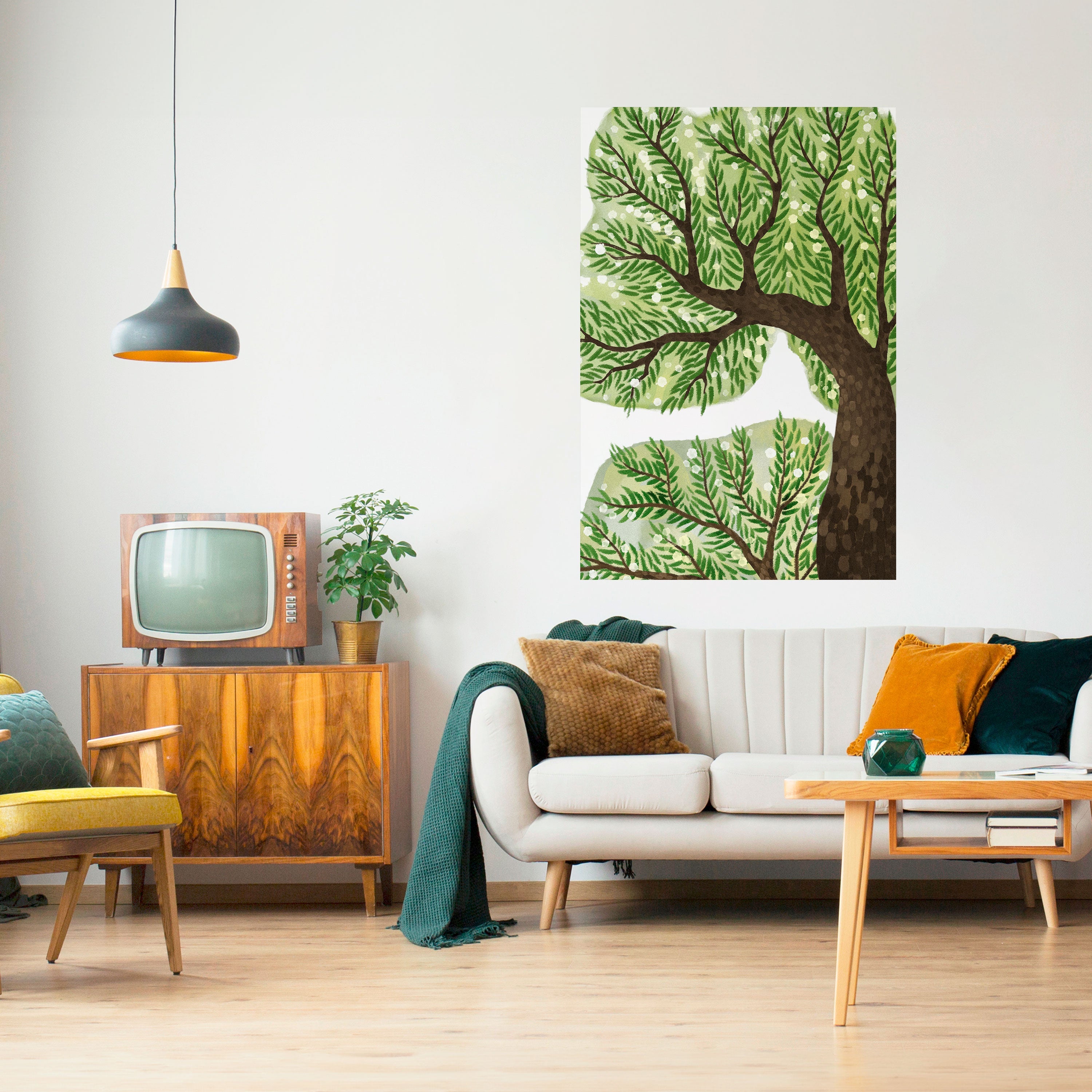 WILDERNESS DASH Peel and Stick Vertical Poster