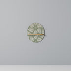 LEAVES ON GREEN Prateleira Oval Decorativa em Efeito Carvalho