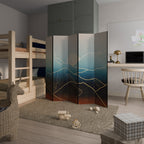 LUNAR SECRETS Decorative 5-Panel Room Divider