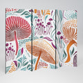 FUNGUS FANTASY Decorative 6-Panel Room Divider