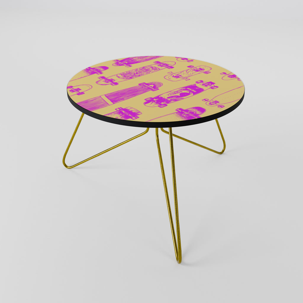 SKATEBOARD ARTISTRY Mesa de Centro