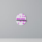 SKATEBOARD SKETCH Prateleira Oval Decorativa em Acabamento Preto