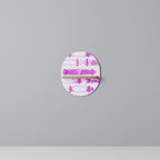 SKATEBOARD SKETCH Prateleira Oval Decorativa em Efeito Carvalho