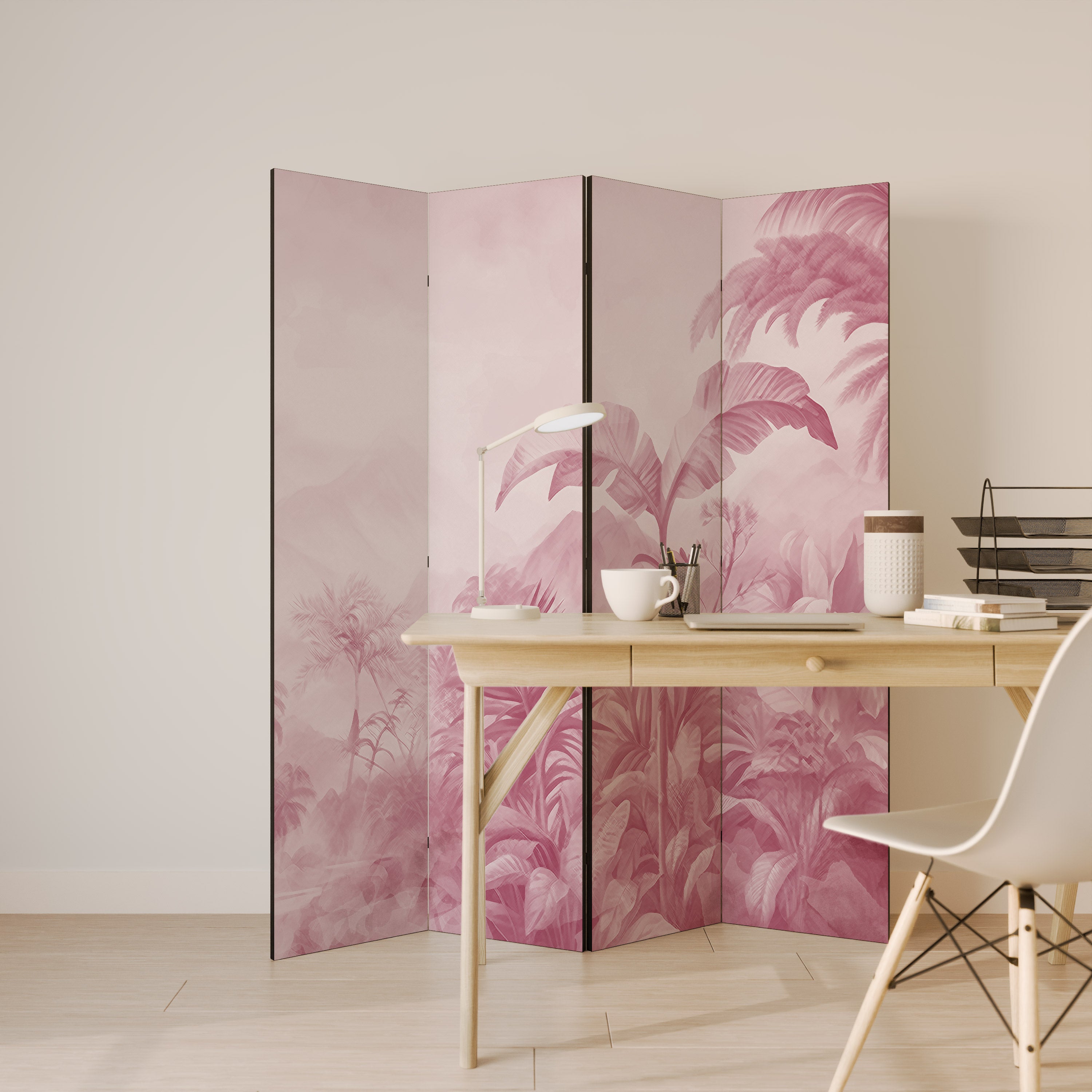 SWEET TROPICS 4-Panel Room Divider