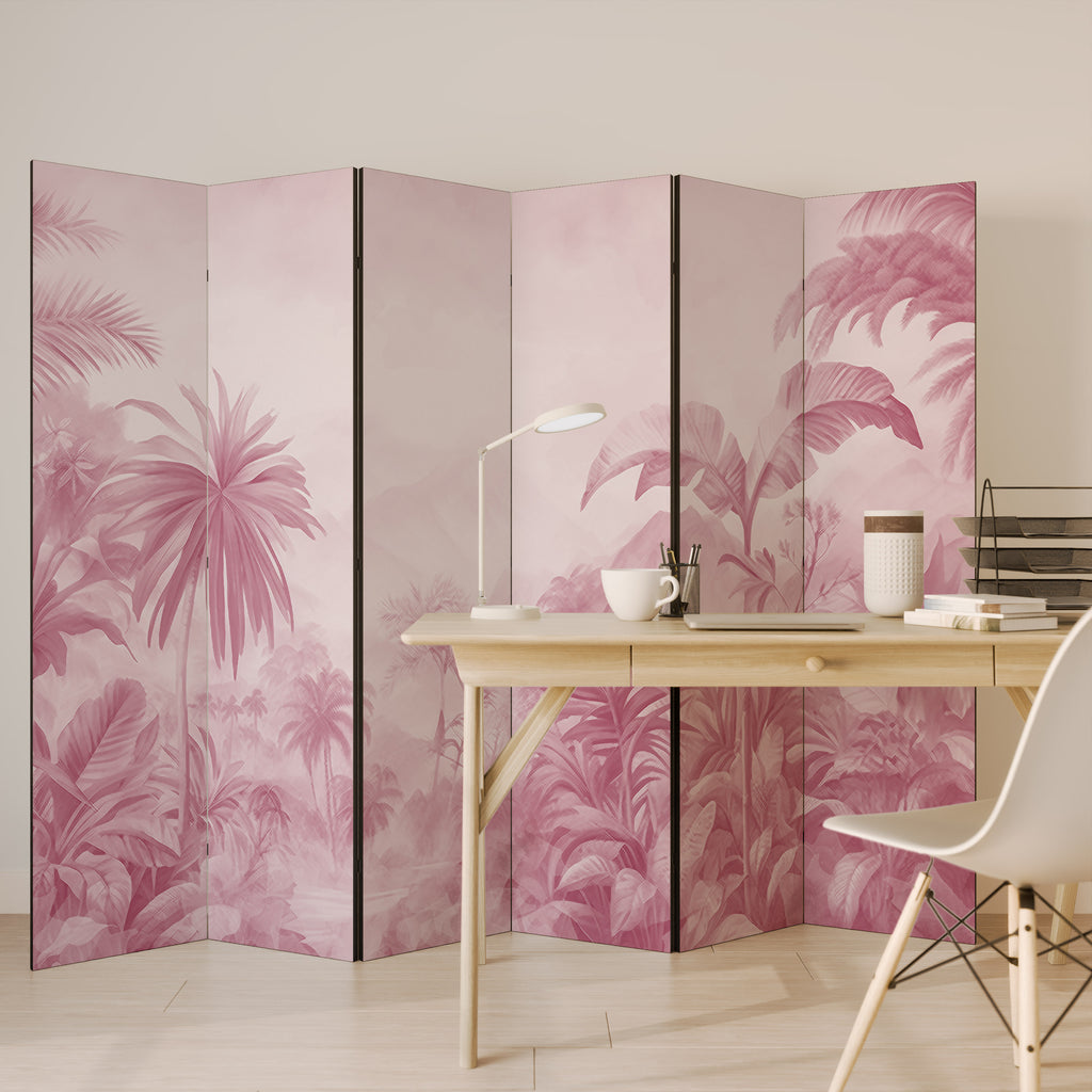 SWEET TROPICS Biombo de 6 Painéis