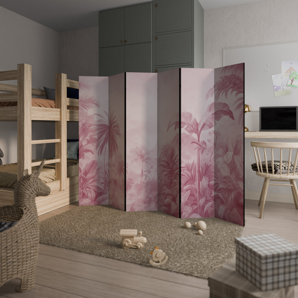 SWEET TROPICS Decorative 6-Panel Room Divider