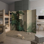 VERDURE ABYSS Biombo de 6 Painéis