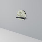 FENNEL BALDACHIN Prateleira Redonda Decorativa em Acabamento Preto