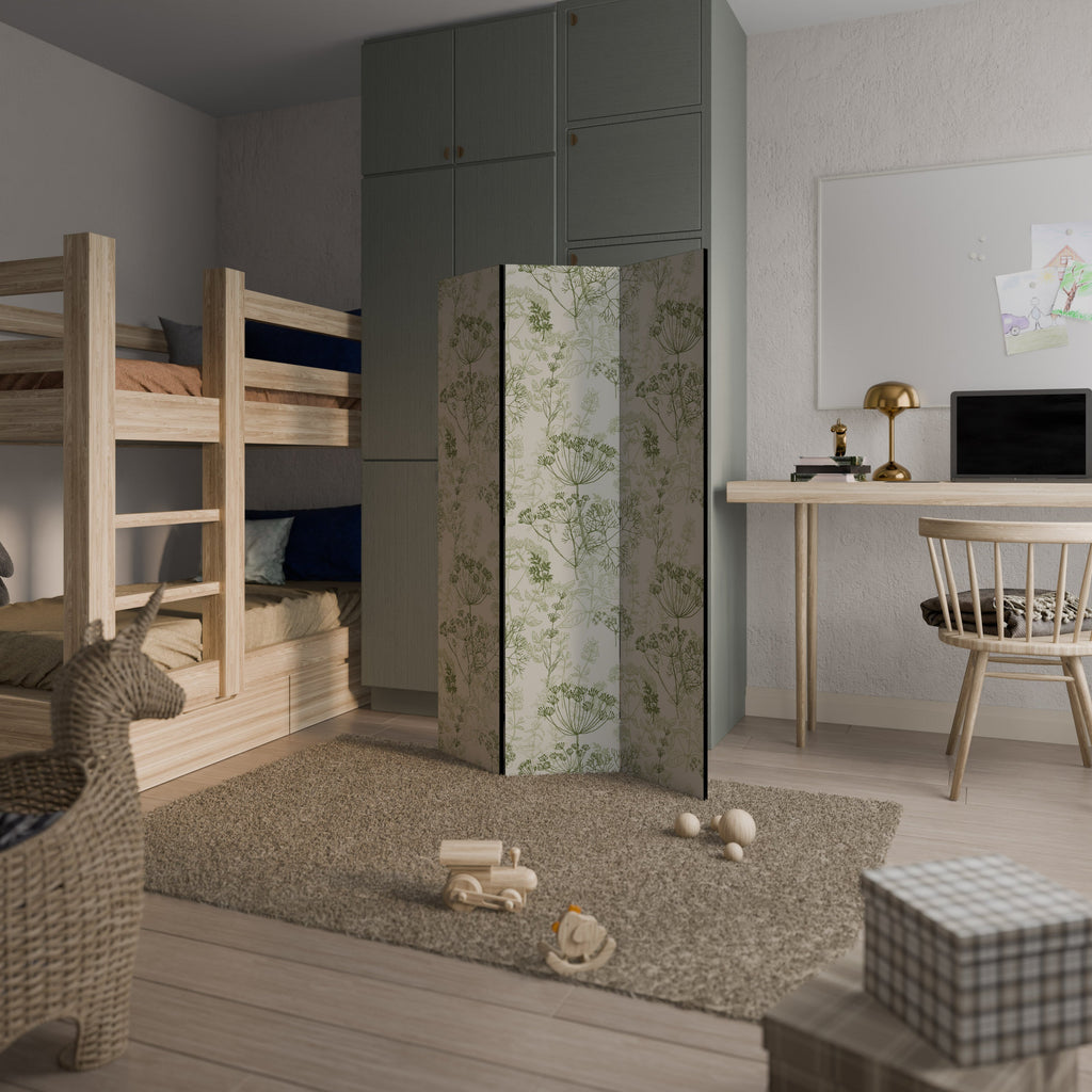 FENNEL BALDACHIN Biombo Decorativo de 3 Painéis