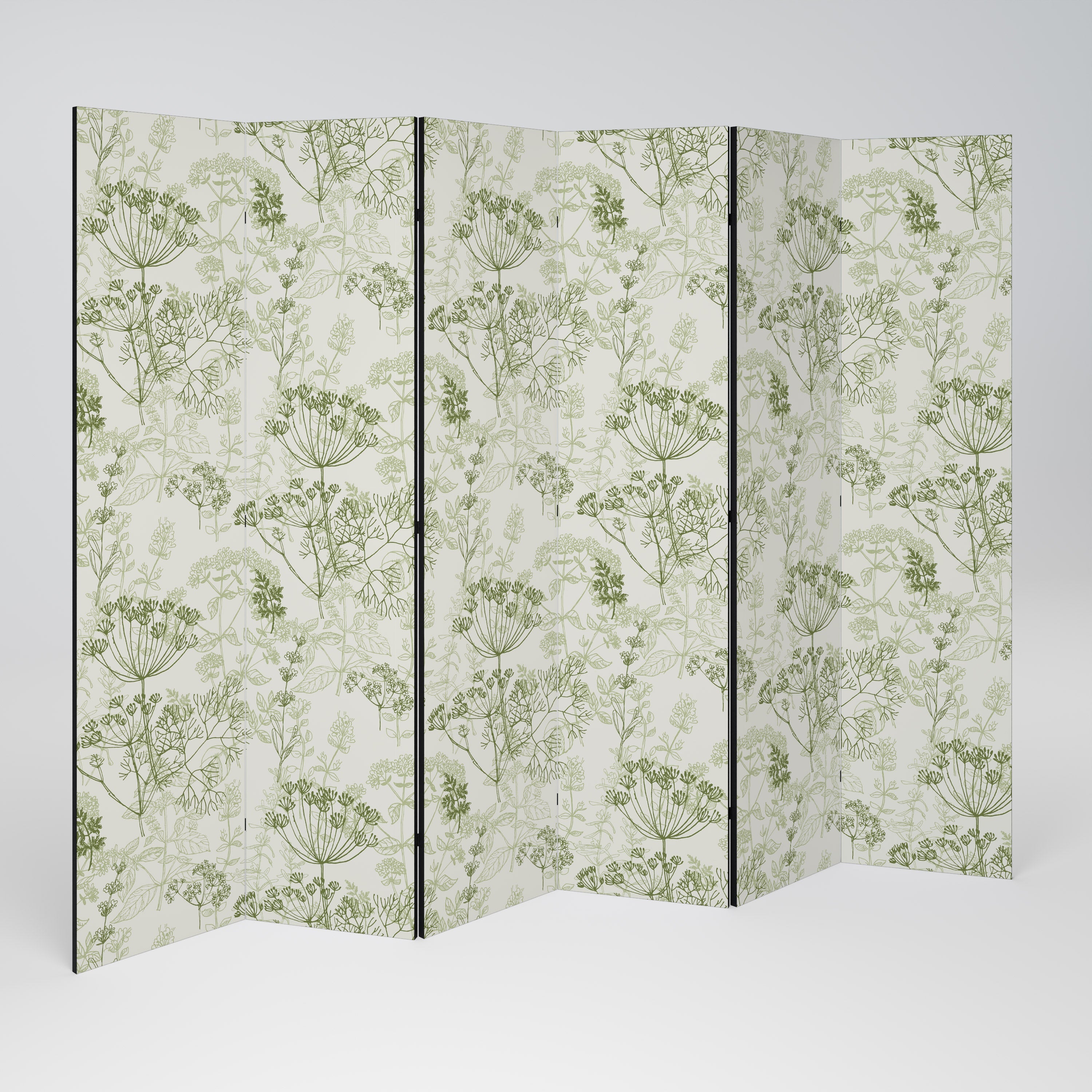 FENNEL BALDACHIN Decorative 6-Panel Room Divider