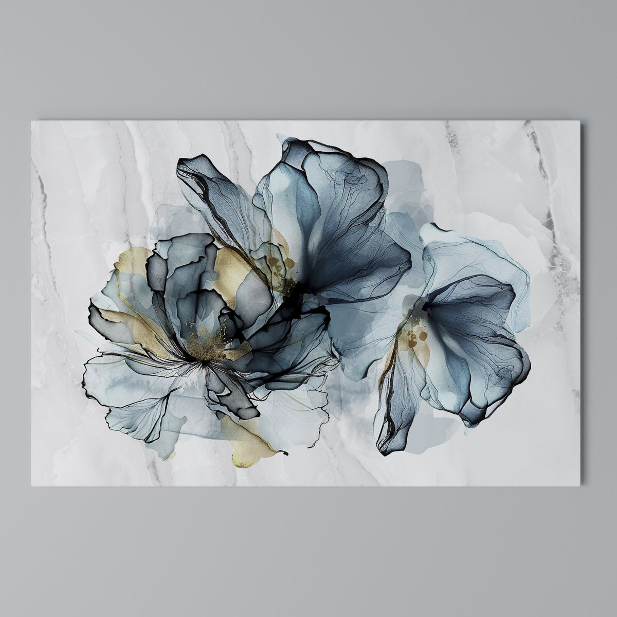 ELEGANT AQUARELLE Horizontal Canvas Print