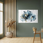 ELEGANT AQUARELLE Peel and Stick Horizontal Poster