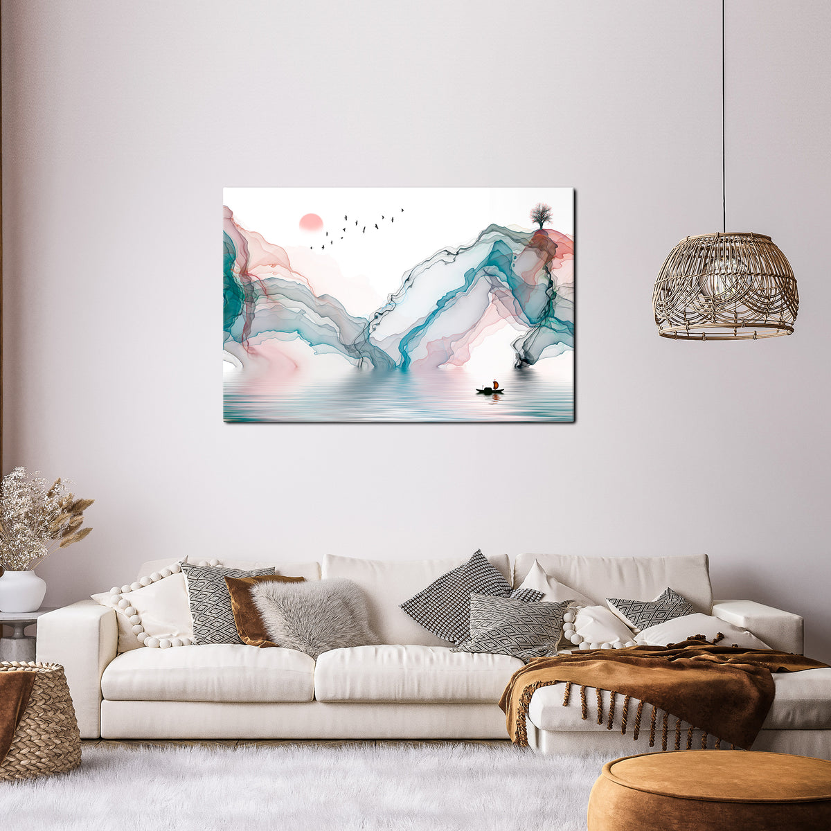 VELVET CROSSING Horizontal Canvas Print