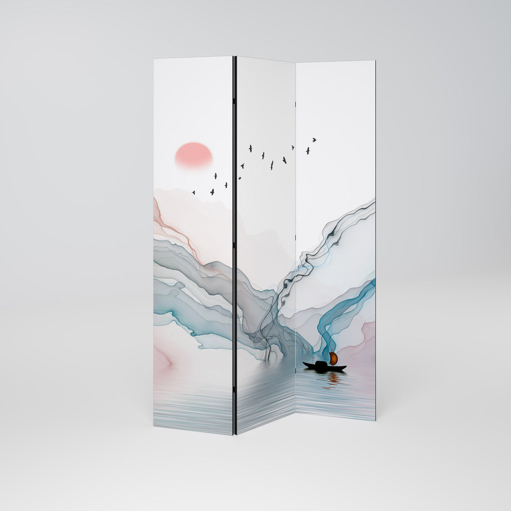 VELVET CROSSING Decorative 3-Panel Room Divider