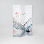 VELVET CROSSING Decorative 3-Panel Room Divider