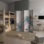 VELVET CROSSING 5-Panel Room Divider